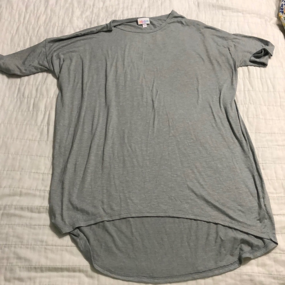 Gray LuLaRoe Irma Shirt